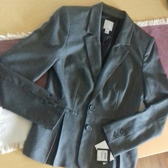 Halogen Pleat Peplum Suit Jacket, Size 8 - Picture 2 of 8